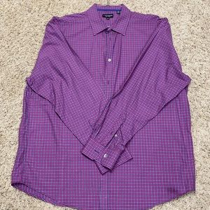 J Maverick Long Sleeve Button Down - XXL